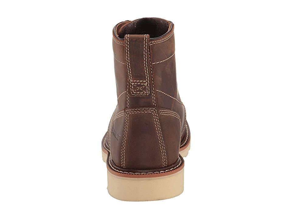Brown Lace Work Boots E208
