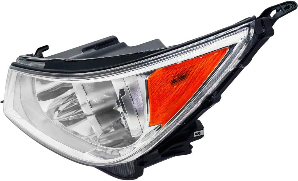 Headlight Assembly Pair Halogen W199