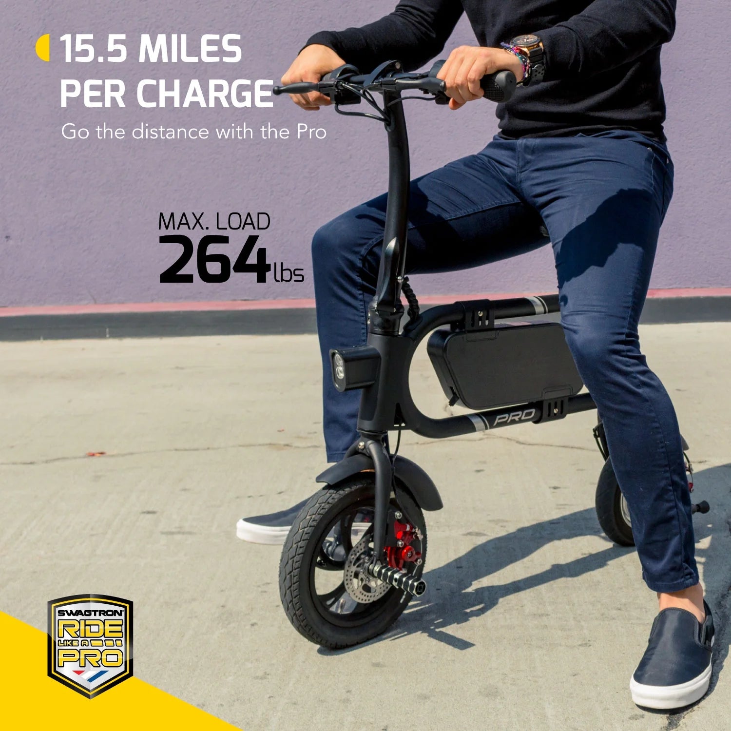 Pedal-Free Electric Scooter Rider H36472