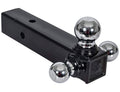 Tri-Ball Hitch with Chrome Towing Balls - 2-1/2in Receiver L233