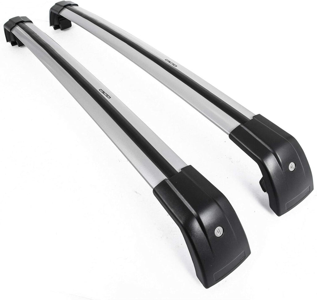 Lockable Cross Bars Carrier & Ski Snowboard Racks Kit R71776