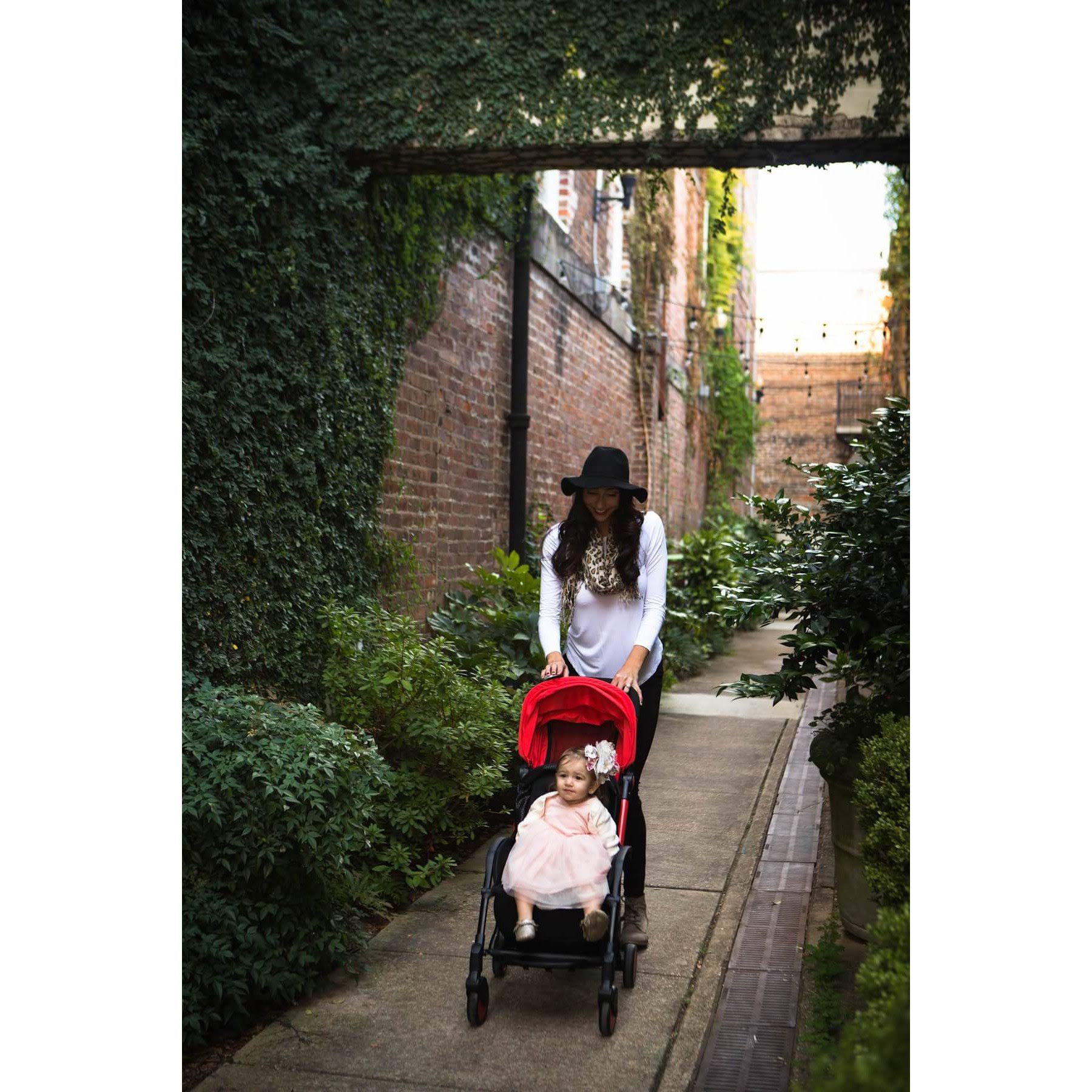 Compact Travel Stroller Toronto Red A110