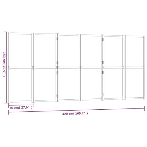 Cream White Acacia Wood Room Divider X252