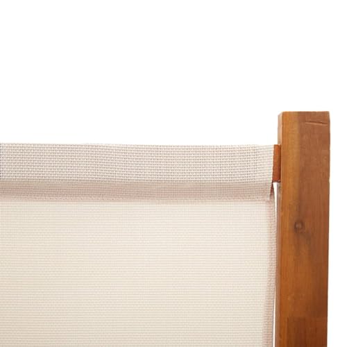 Cream White Acacia Wood Room Divider X252