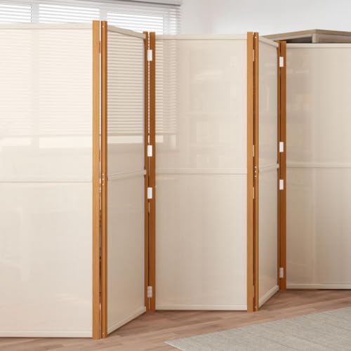 Cream White Acacia Wood Room Divider X252