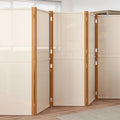 Cream White Acacia Wood Room Divider X252