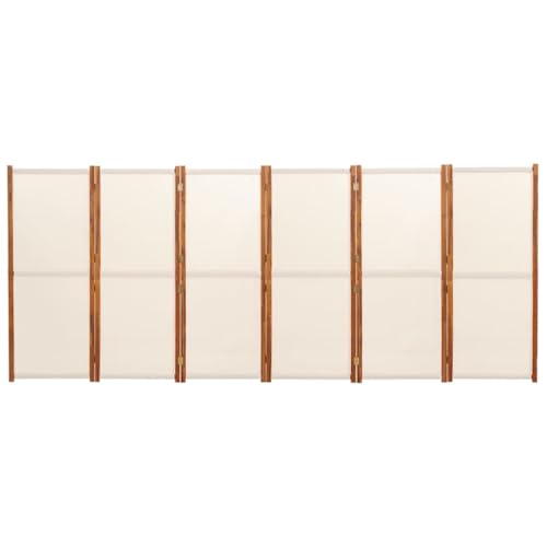 Cream White Acacia Wood Room Divider X252