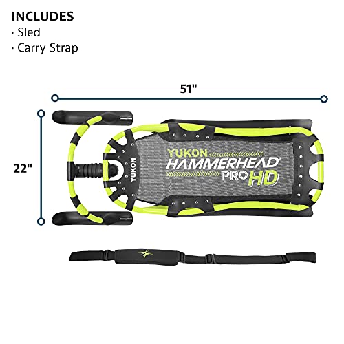 52-inch x 22-inch Single Rider Sled B5601