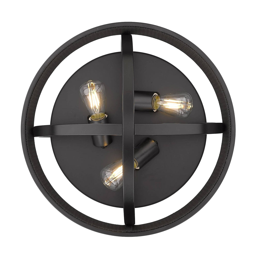 Olympic Gold Flush Mount P958