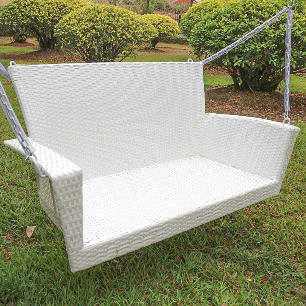 Resin Wicker Porch Swing V247
