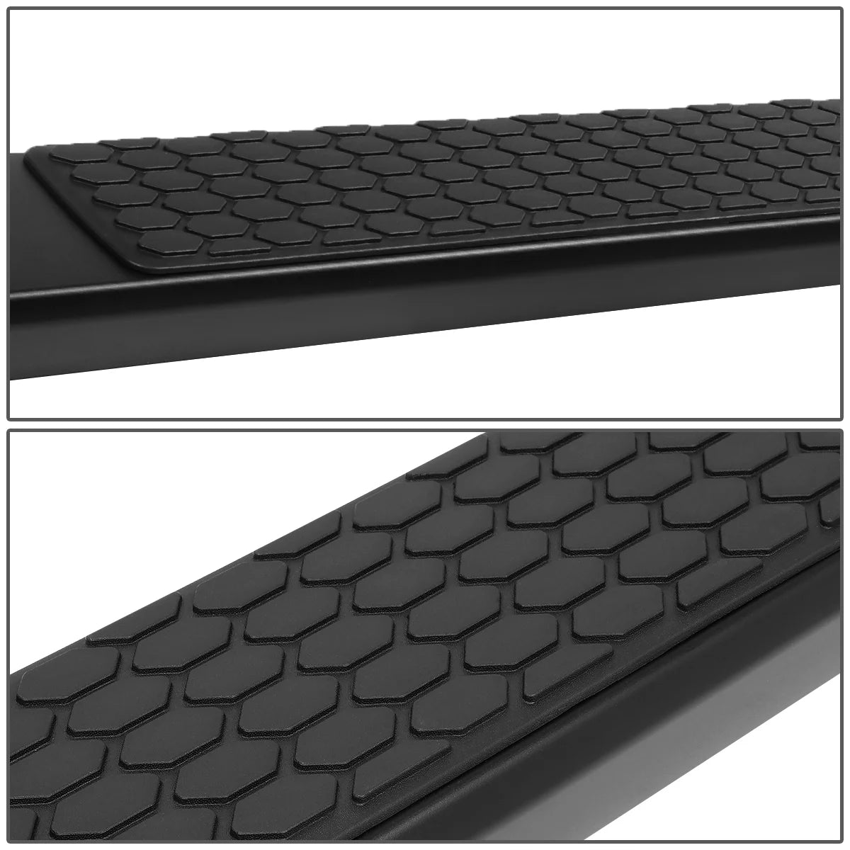 Pair 5" Coated Stainless Steel Side Step Nerf Bar Running Boards F624