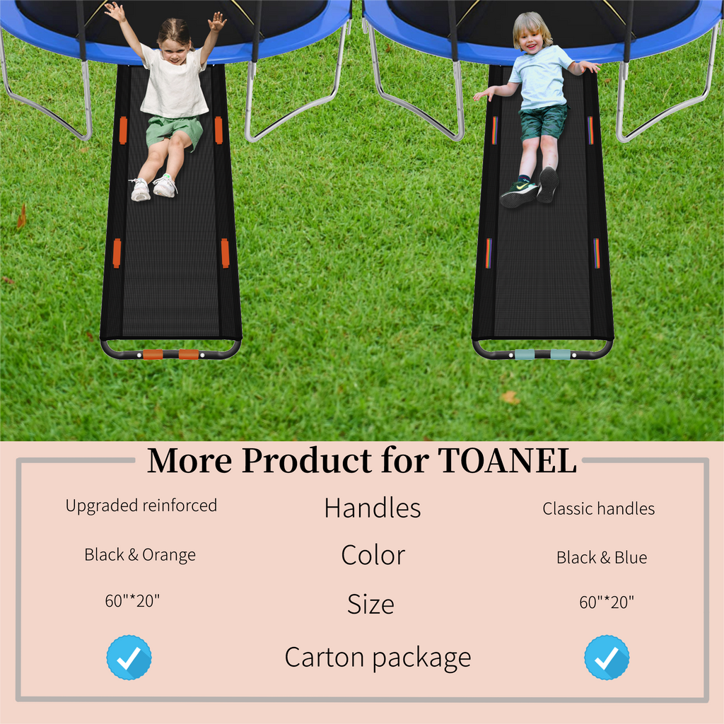 Trampoline Slide with Handles and Ladder Kit for Children X83893