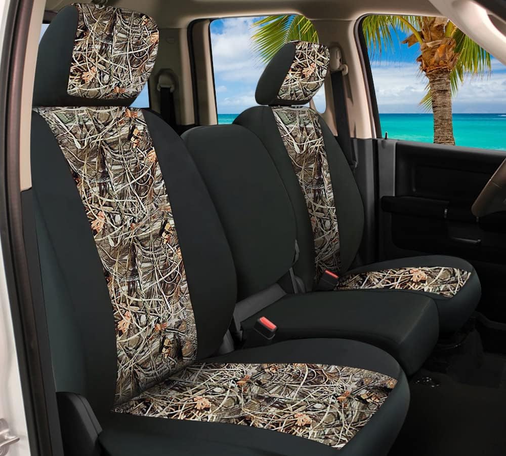 Pink Black 9pc Seat Covers E513