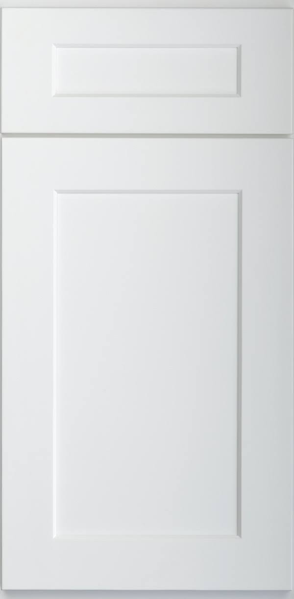 White 1 Door 2 Shelves Wall Cabinet High-Density Fiberboard B1523