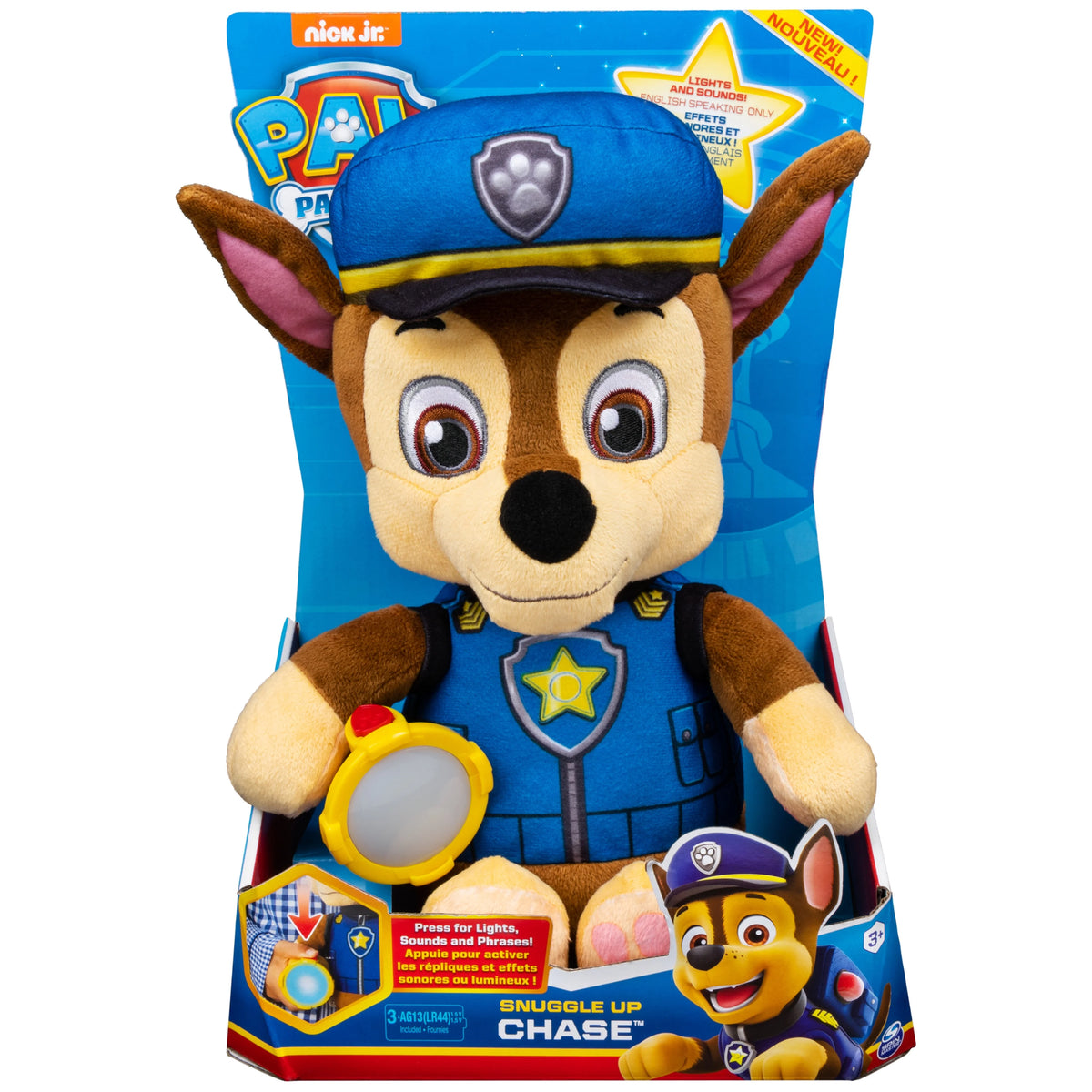 Chase Plush with Flashlight and Sounds Y4410