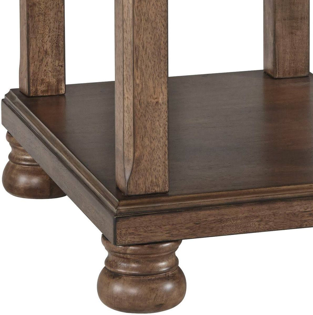 Medium Brown Chair Side End Table W504