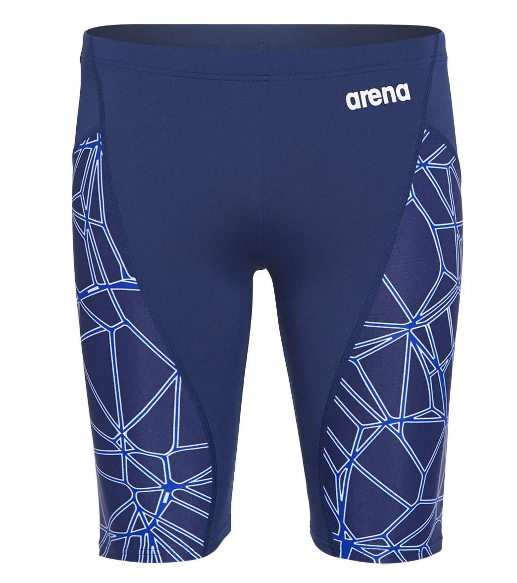 Navy/Neon Blue Jammer Swimsuit Q4417