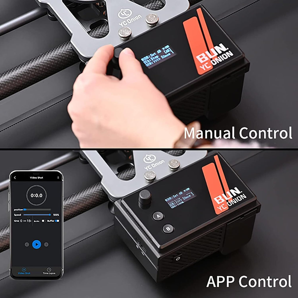 Motorized Camera Slider 80cm Carbon Fiber with APP Control P367