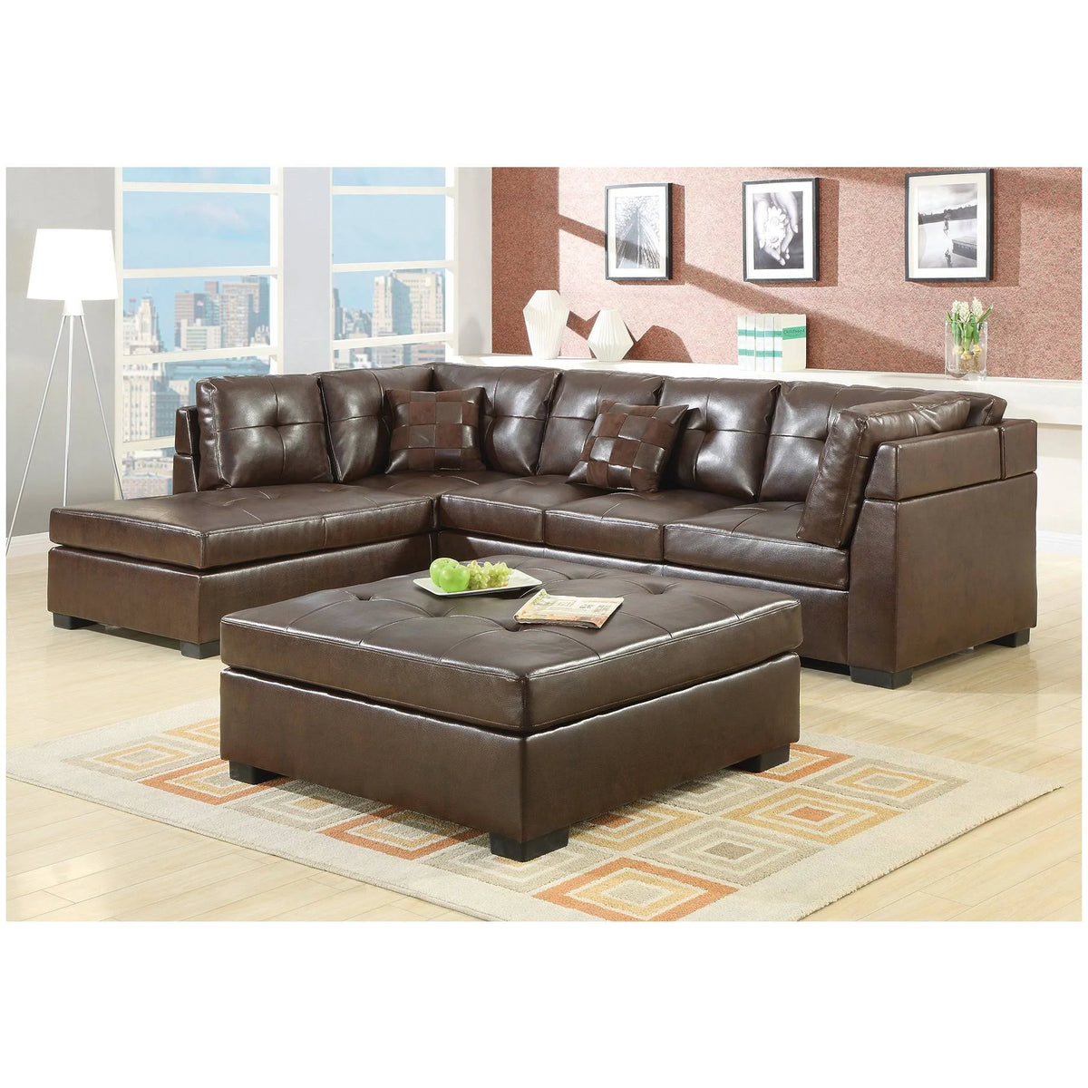Brown Ottoman N670