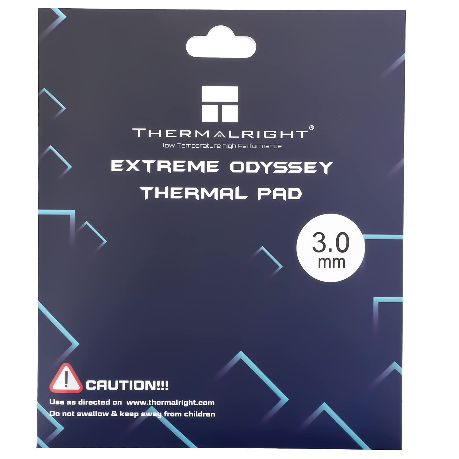 Thermal Pad 12.8 W/mK Non Conductive Silicone Pad Multi-Size (2.5mm) H945