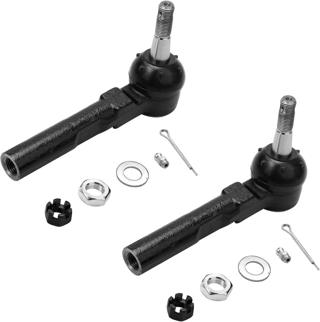 6pc Front End Control Arms Kit with Ball Joint Tie Rods Sway Bars H588