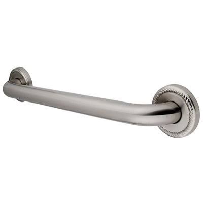 Satin Nickel 24-Inch Decorative Grab Bar V5502