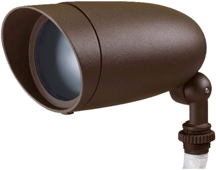 12.2-Inch LED Landscape Floodlight, 12W, 3000K, Light Gray E171215
