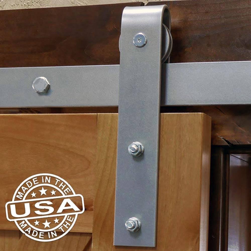 Flint Gray Roller Hanger for Barn Door T79685