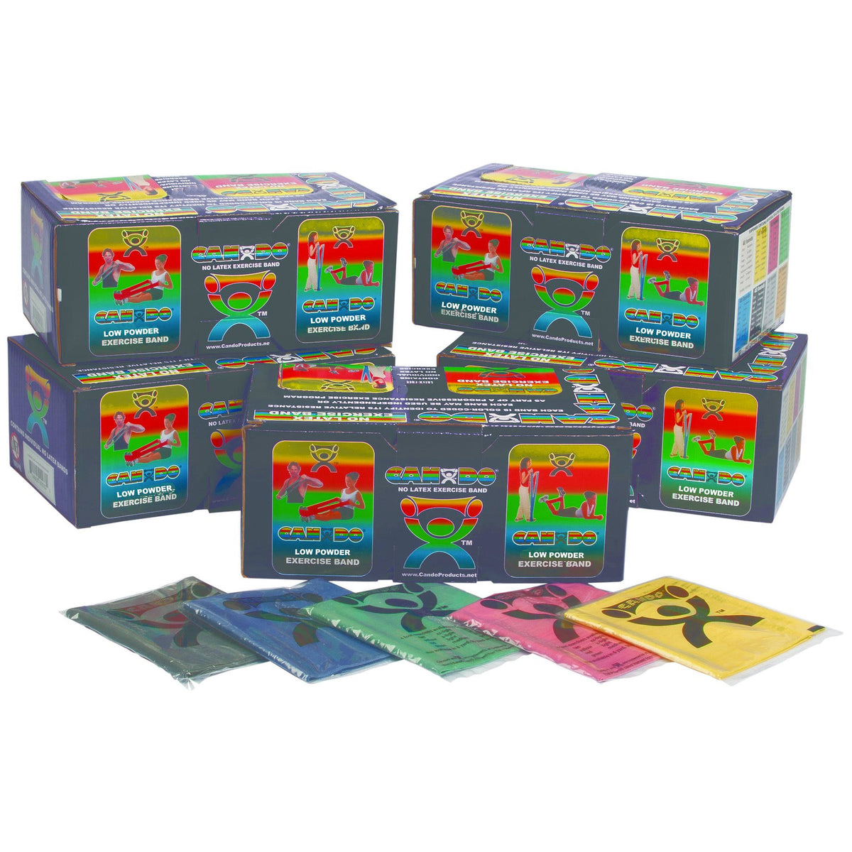 Green Medium Exercise Band - Box of 40 A8468