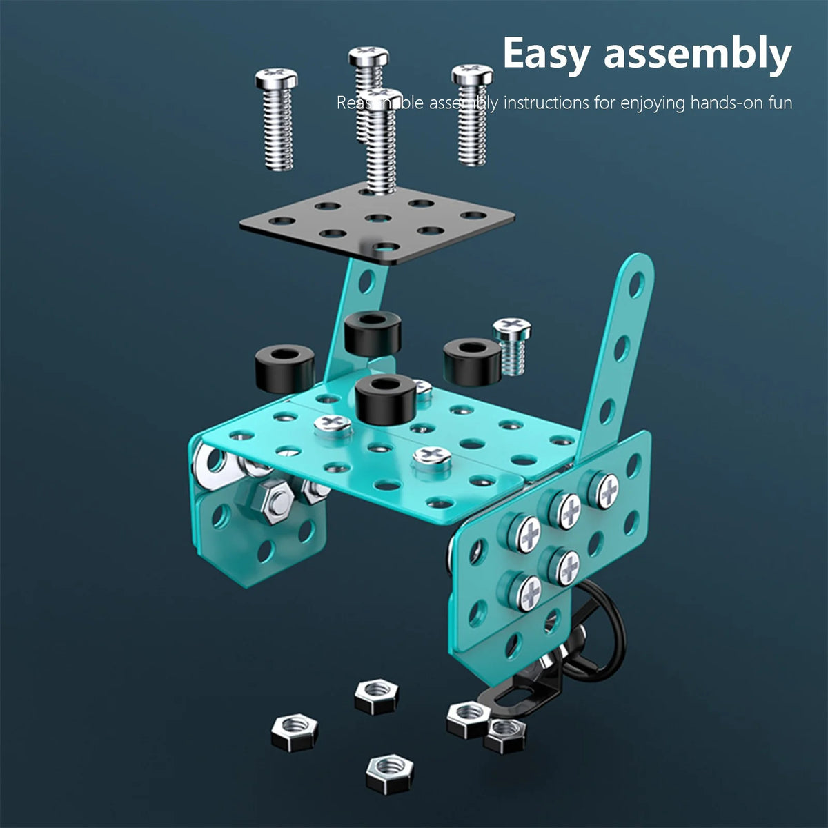 Metal Building STEM Model Car Set B229