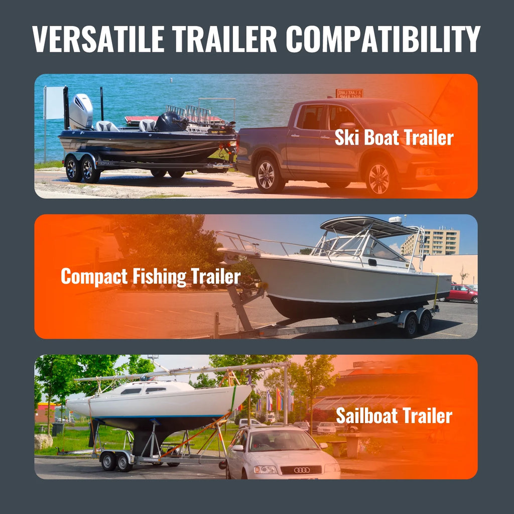 48” Galvanized Boat Trailer Guide on PVC Poles P2227