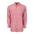 Melon Plaid Long Sleeve Shirt A279030