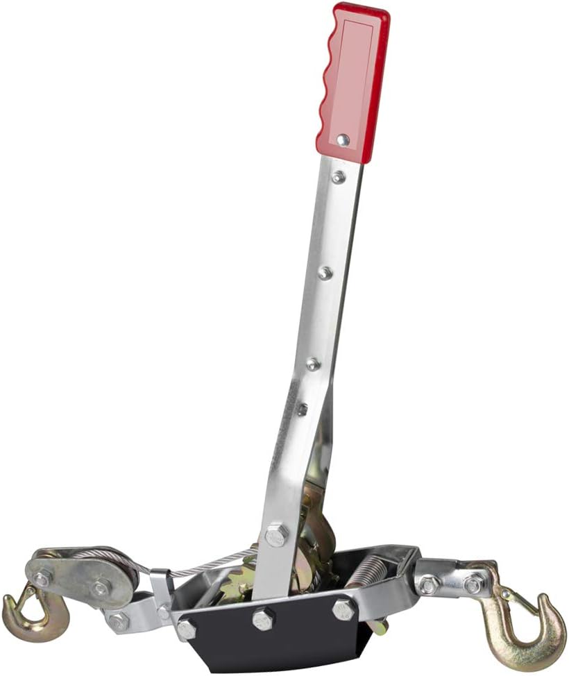 4-Ton Dual Gear Come Along Power Puller Hand Puller Tool Pack of 2 D410