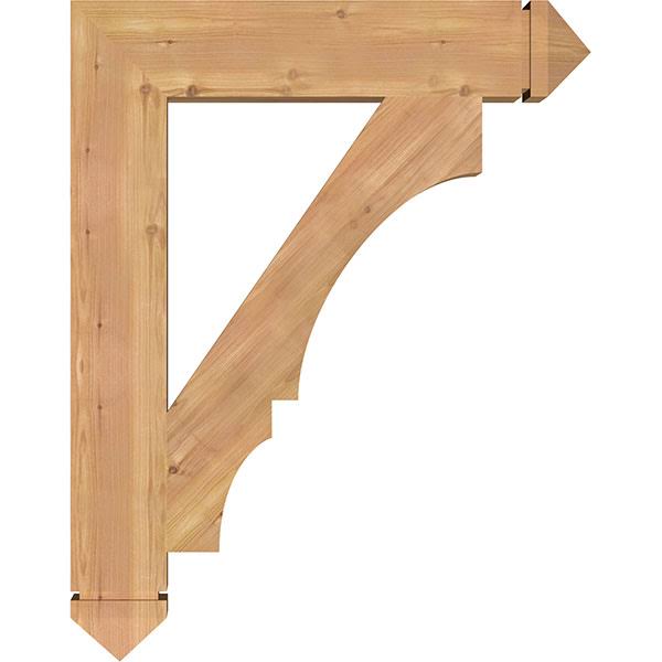 Western Red Cedar Smooth Bracket O1304