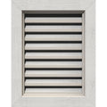 Primed Vertical Gable Vent V37733
