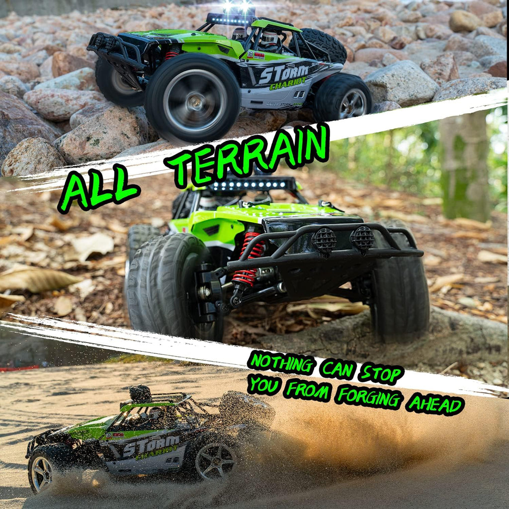 1:10 Scale 4WD RC Truck with 2 Rechargeable Batteries T21484