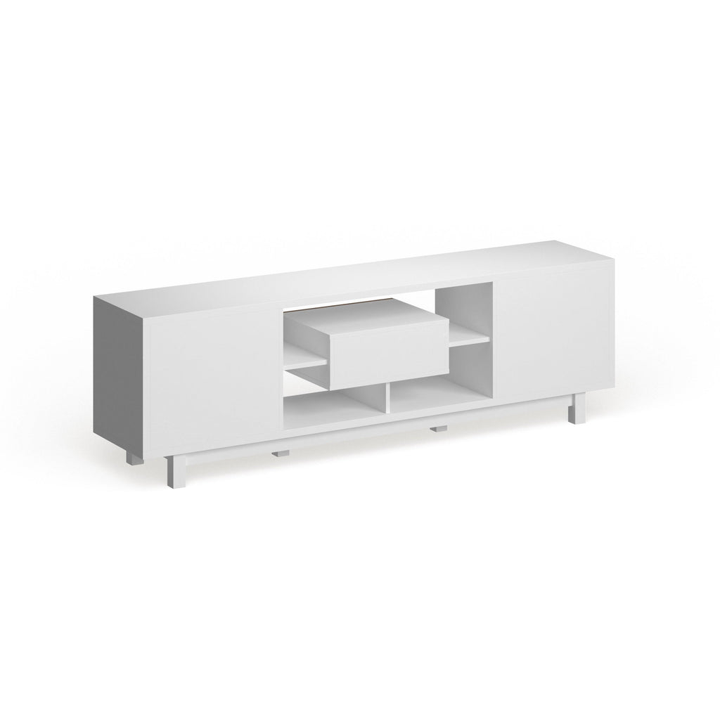 White Wood TV Stand E623