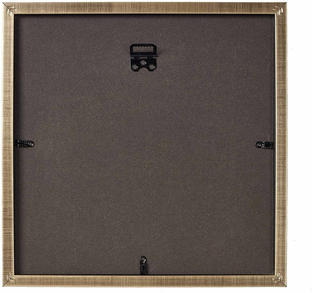 12x12 Matted Square Picture Frames (Gold, 4pk) O663301