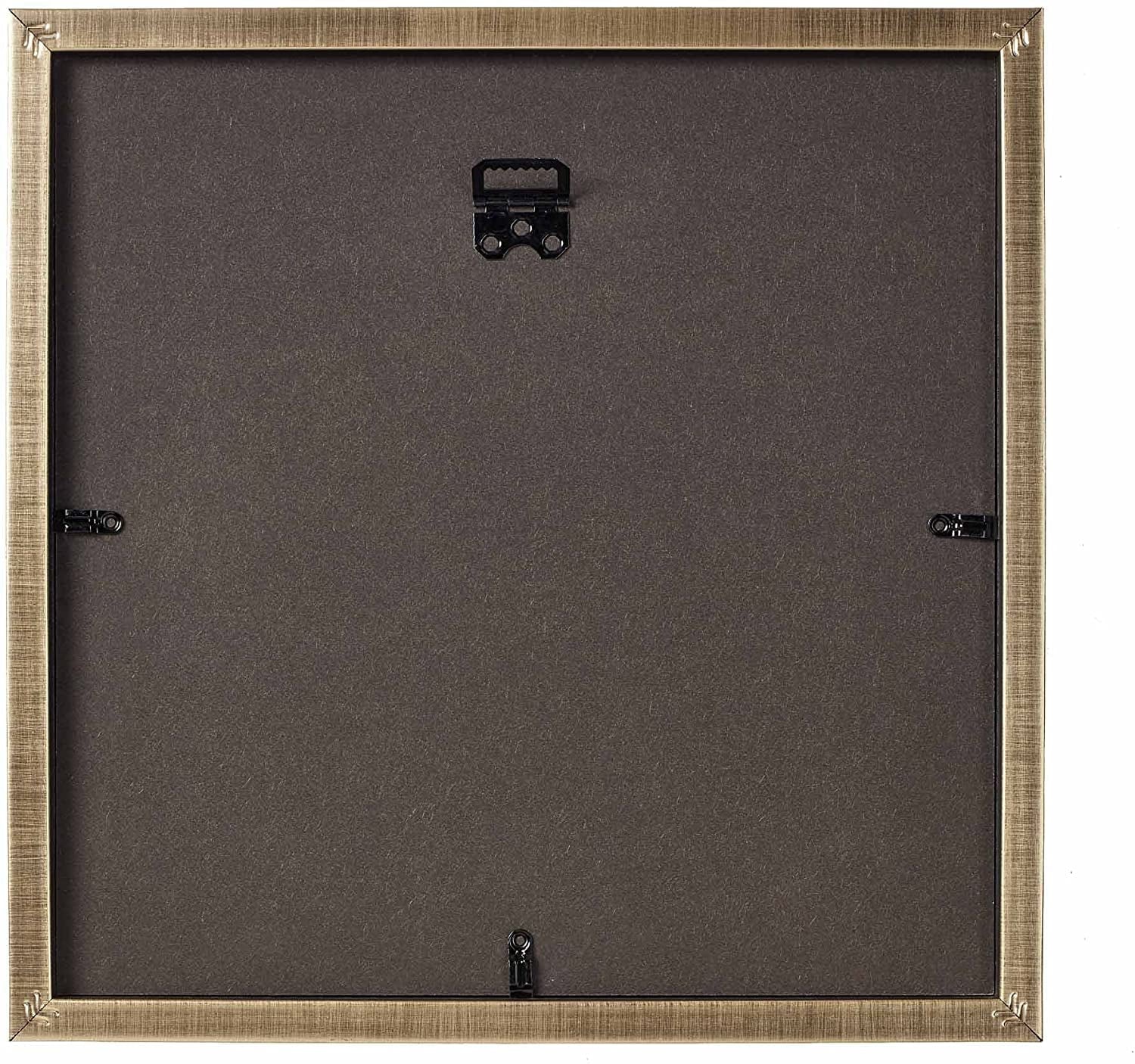 12x12 Matted Square Picture Frames (Gold, 4pk) O663301