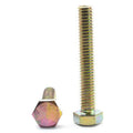 3/4-10 x 3 1/2 Grade 8 Hex Tap Bolt Alloy Steel Yellow Zinc Plated Pk 42 W98420