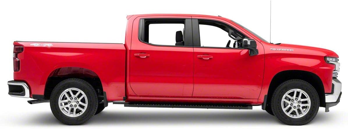 Black Steel Running Boards C59039