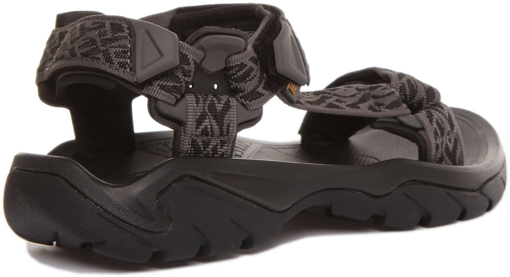 Men's Terra Fi 5 Universal 11 Wavy Trail Black Sandals D975