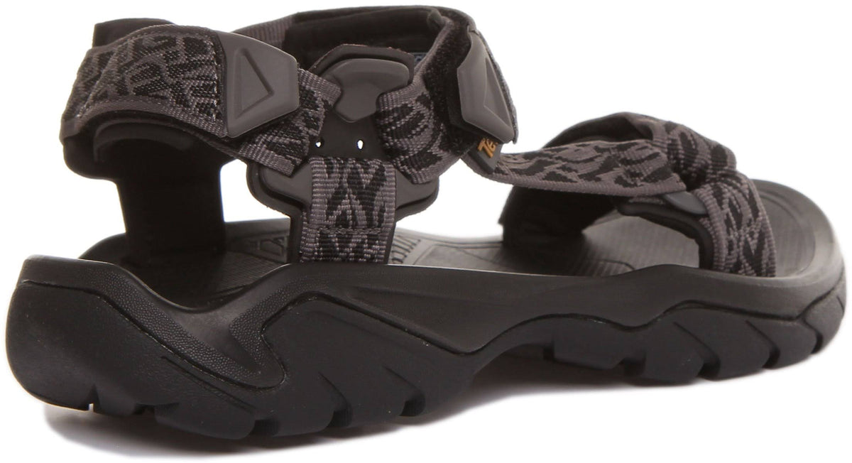 Men's Terra Fi 5 Universal 11 Wavy Trail Black Sandals D975