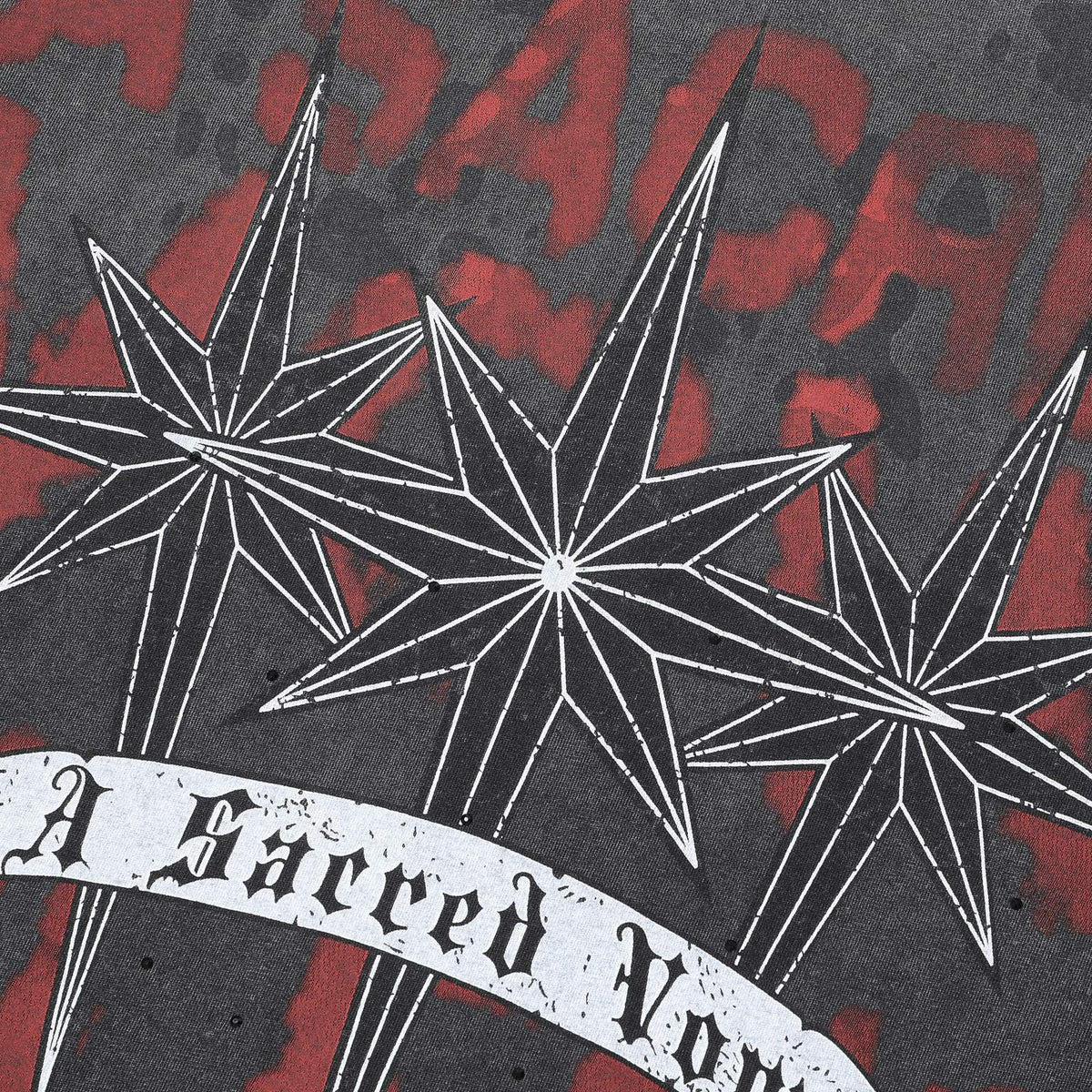 FIRST ROW A Sacred Vow Thornbush Stars Graphic T-Shirt