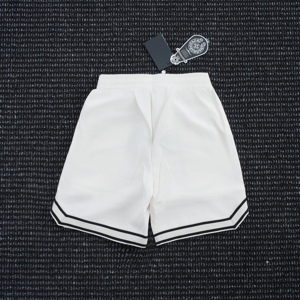 Chrome Hearts Cross Graphic Drawstring Shorts