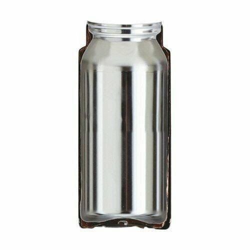 Black Stainless Mini Bottle 0.6L U9977