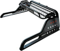 Black Roll Bar Adjustable with Cargo Basket O2809