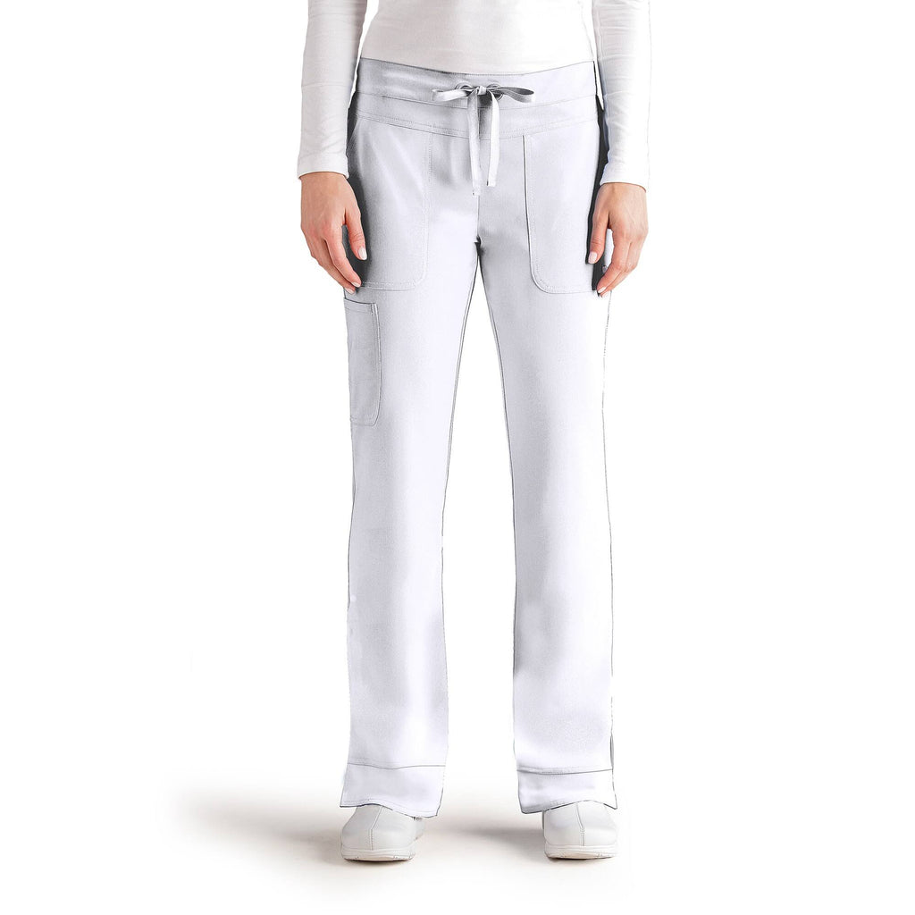 White 2x Regular Scrub Pant O503033