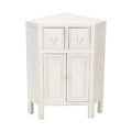 Solid Wood Corner Accent Cabinet Z2098