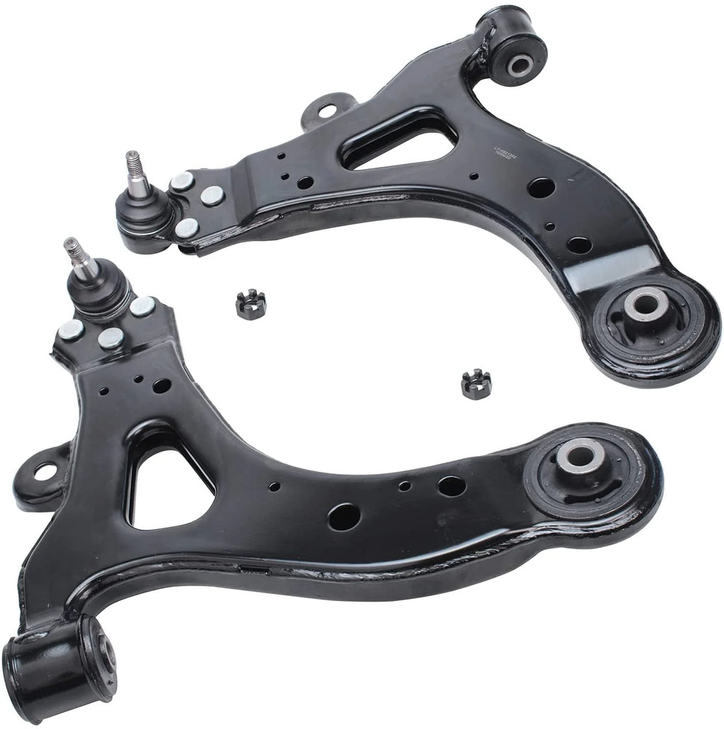 6pc Front End Control Arms Kit with Ball Joint Tie Rods Sway Bars H588
